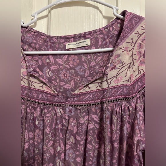 Spell and the Gypsy Dahlia Gown Mulberry - Picture 6 of 9